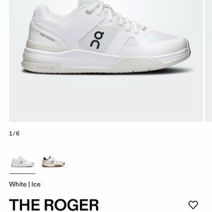 On Cloud Running White and Gray Sneakers